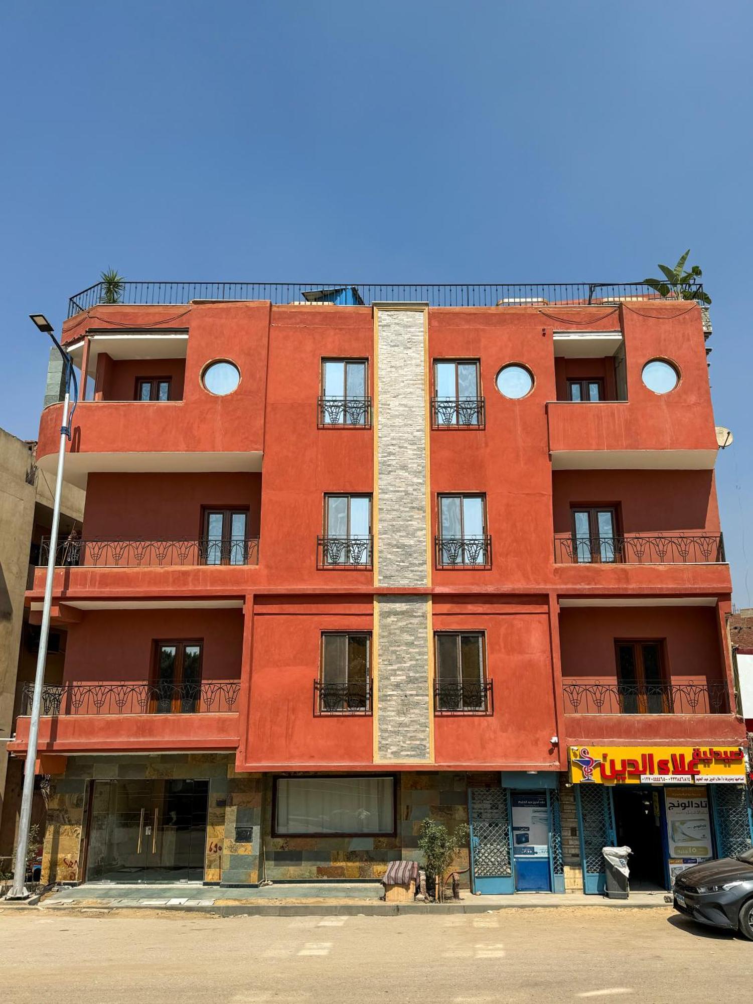 Almas Pyramids View Hotel Kafrat al Jabal Экстерьер фото