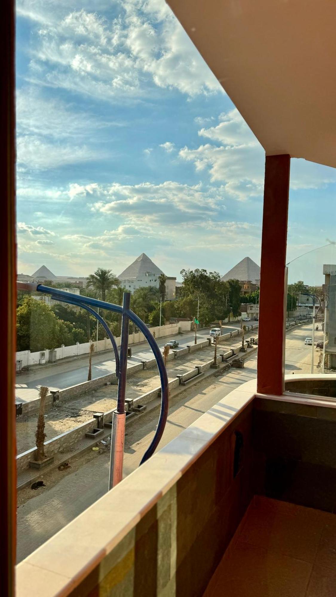 Almas Pyramids View Hotel Kafrat al Jabal Экстерьер фото