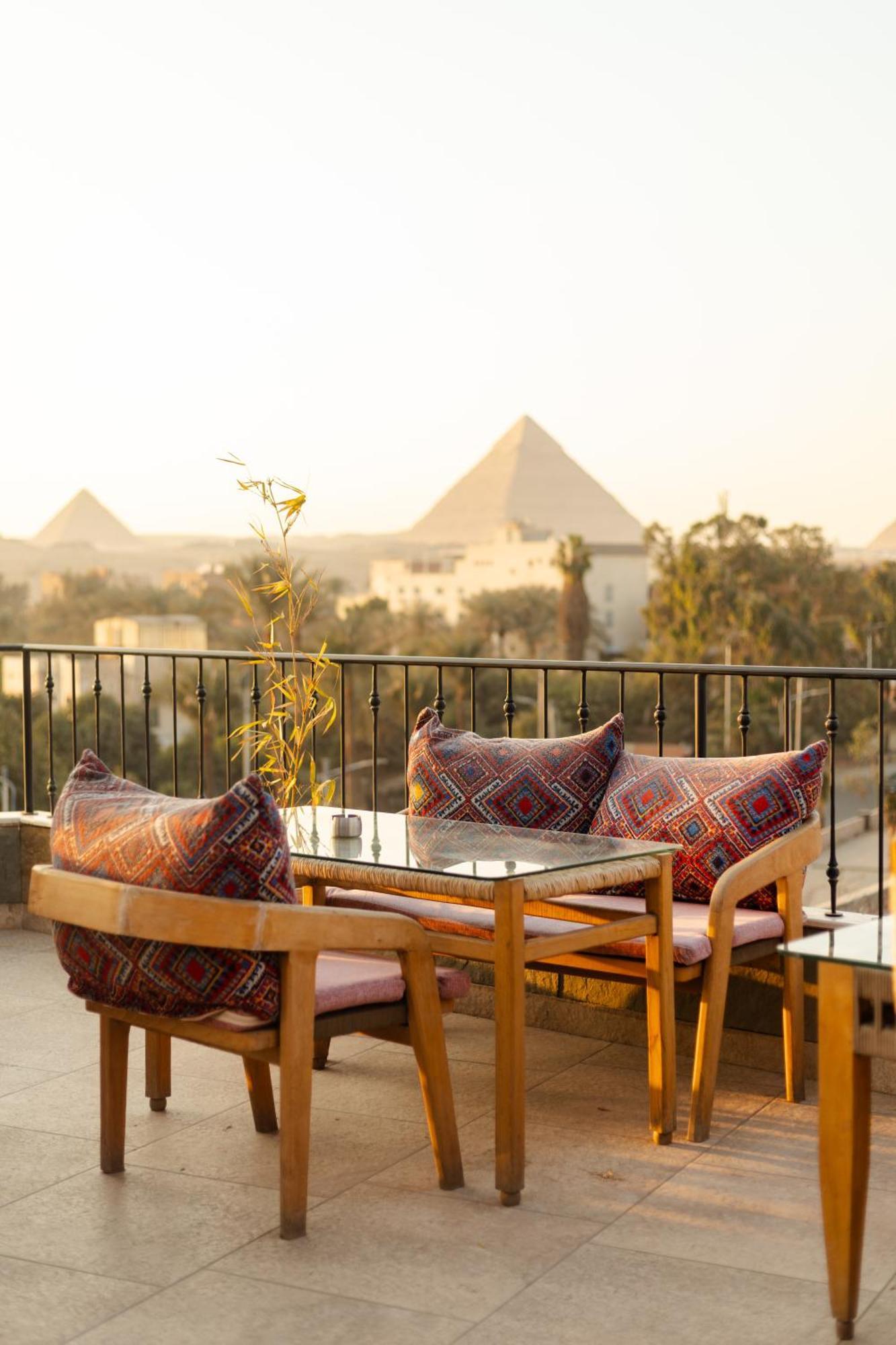 Almas Pyramids View Hotel Kafrat al Jabal Экстерьер фото